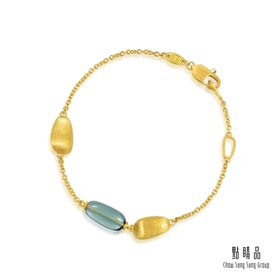 點睛品 g*系列 摩登質感黃金手鍊