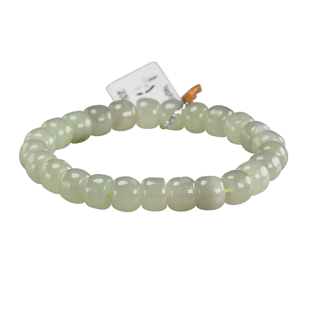 漢石齋】天然A貨青玉和田玉手串(直徑8mm/25顆) | 漢石齋| Yahoo購物中心