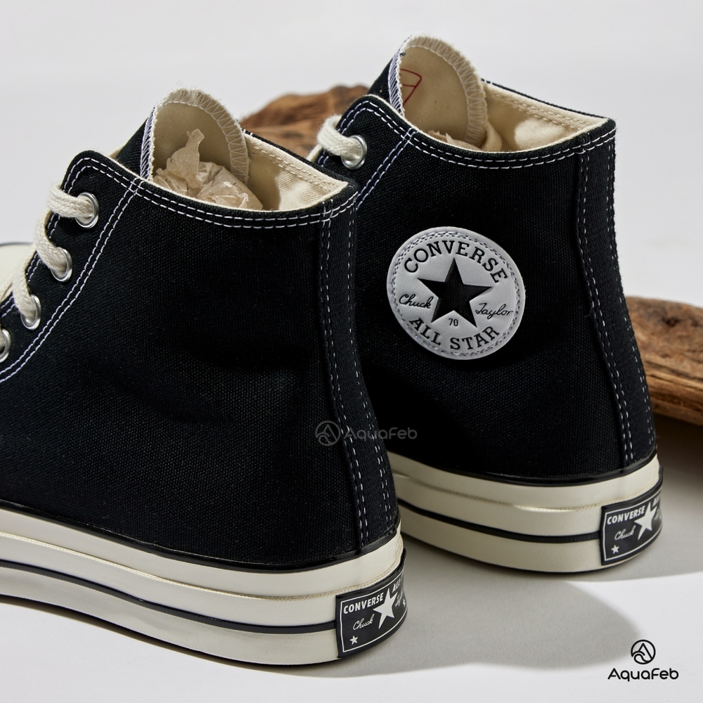 Converse 1970 Chuck Taylor All Star '70 男鞋女鞋黑色新製高筒奶油底