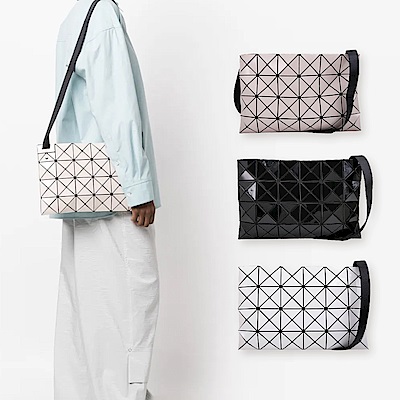 ISSEY MIYAKE三宅一生BAOBAO LUCENT亮面幾何4x6斜背包(多色選)