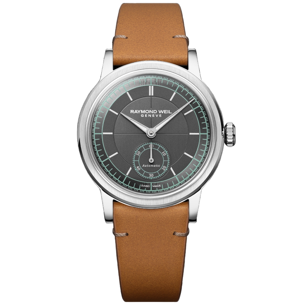 Raymond Weil 蕾蒙威 Millesime系列 小秒針 經典機械腕錶 推薦 送禮 畢業禮物 35mm/2130-STC-60521