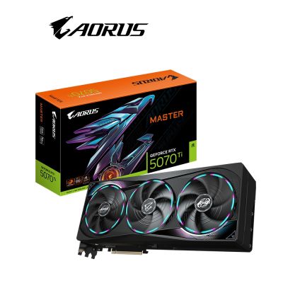 技嘉 AORUS RTX5070Ti MASTER 16G 顯示卡+技嘉 Z890 AORUS MASTER 主機板