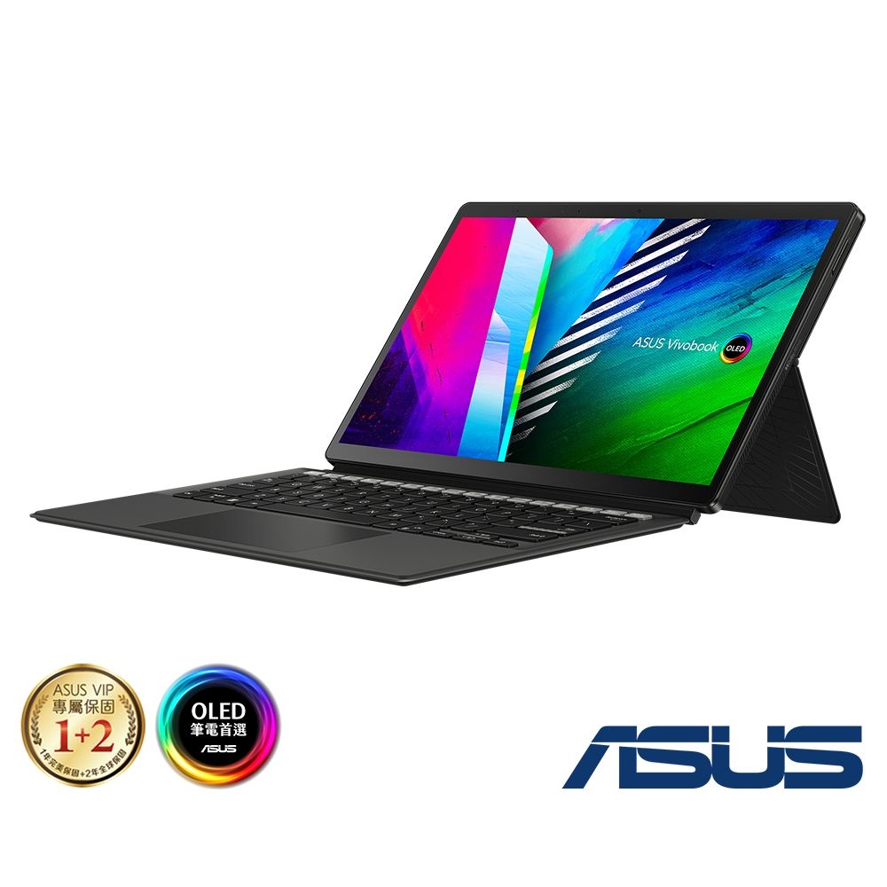 ASUS T3300KA 13.3吋平板電腦(N6000/8G/128G/Win11HS/酷潮黑/Vivobook