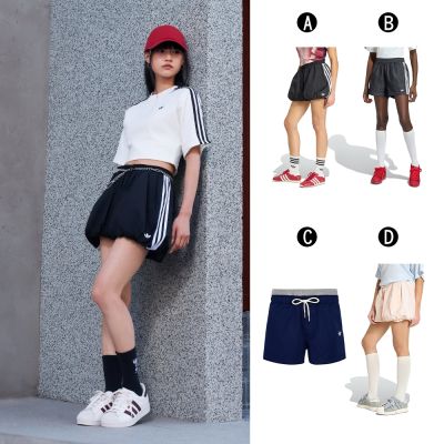 【Adidas 愛迪達】BALLOON SHORTS 運動短褲 牛仔短褲 女 A-KY5067 B-KY3171 C-KY8321 D-KY5069