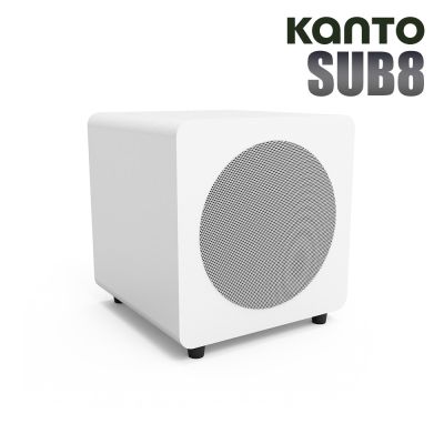Kanto SUB8 重低音喇叭-特仕白(限定款)