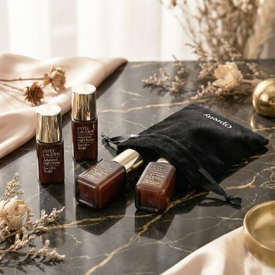 ESTEE LAUDER 雅詩蘭黛 全方位特潤臉部修護組[特潤5mlX2+眼萃7mlX2]-公司貨