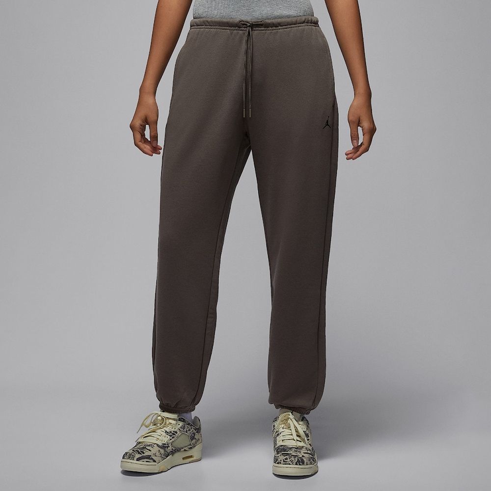 NIKE 長褲 女 運動褲 速乾 毛圈 布喬丹 AS W J SPT DF CSVR FLC PANT 灰綠黑 IB2505-040 (2L6384)