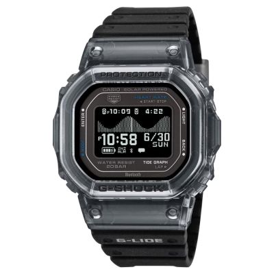 CASIO卡西歐 G-SHOCK G-LIDE 系列 活潑自在 日常訓練 藍芽 太陽能電力 黑 GBX-H5600-1 44.5mm
