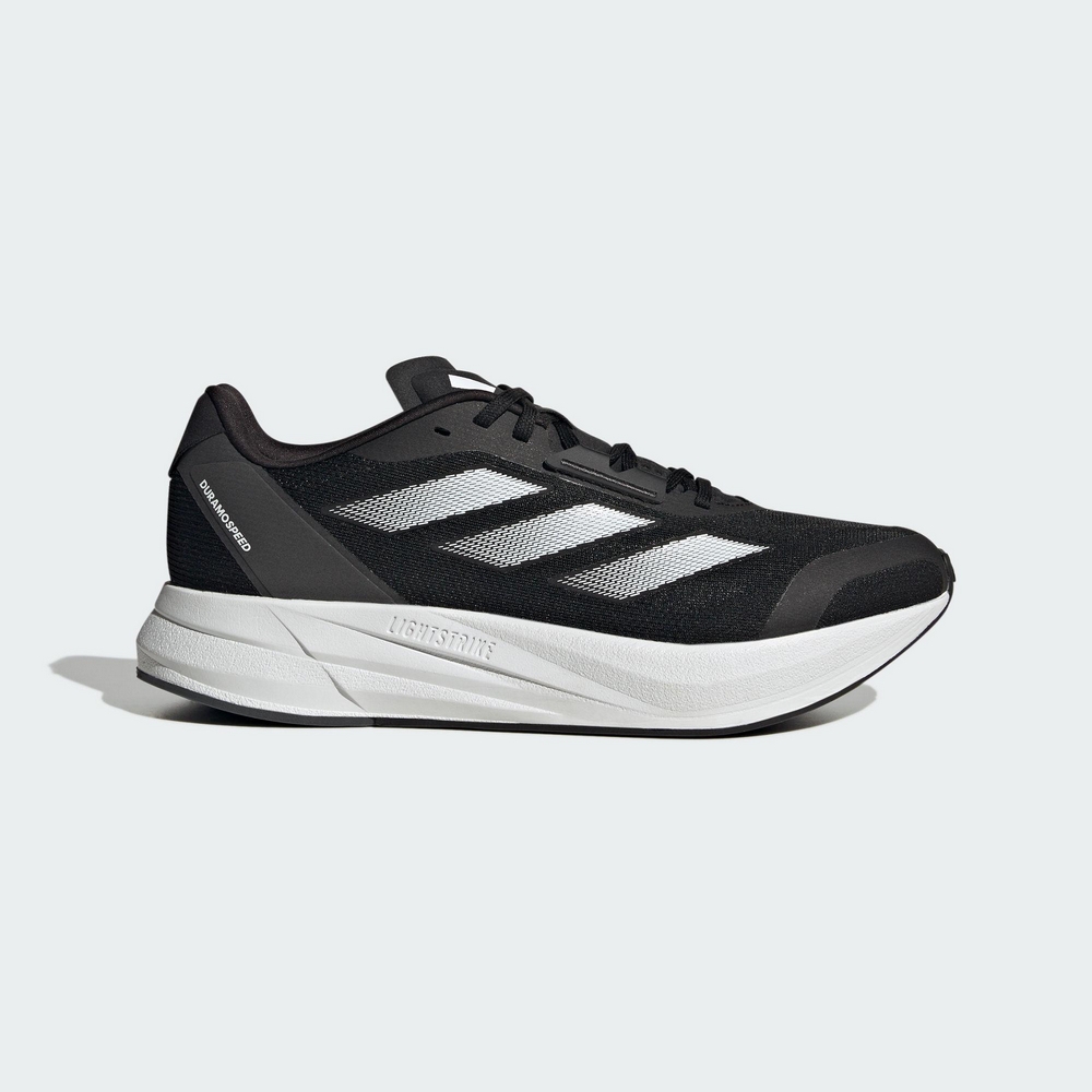 ADIDAS DURAMO SPEED M 男女慢跑鞋-黑-ID9850