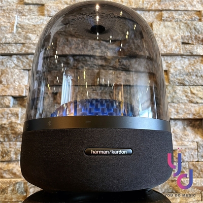 Harman Kardon Aura Studio 4 最新版本 藍牙 喇叭 音響 水母 rgb 五彩 琉璃