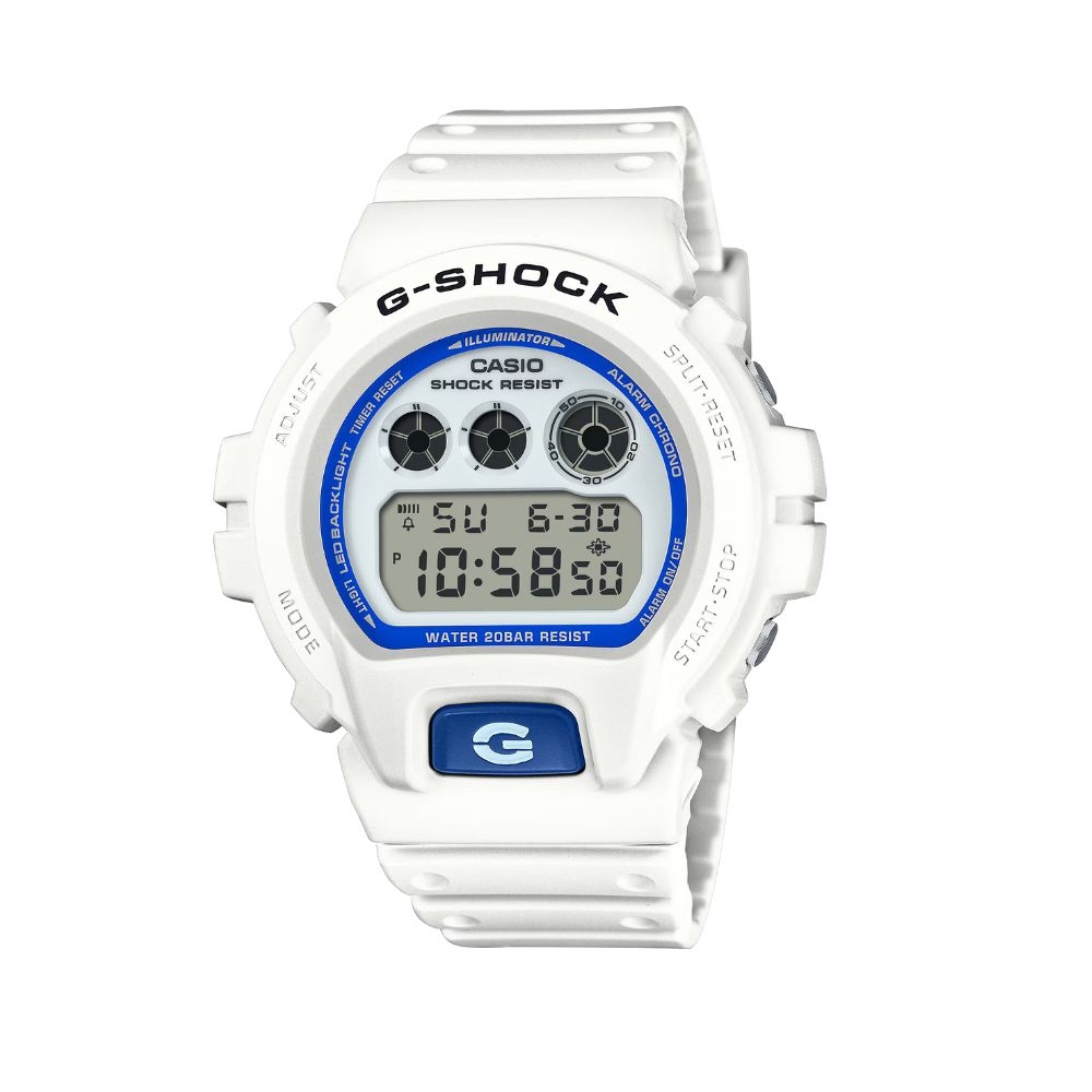CASIO 卡西歐 G-SHOCK 夏日海洋 閃耀海洋 電子錶款_DW-6900HDS-7_50mm