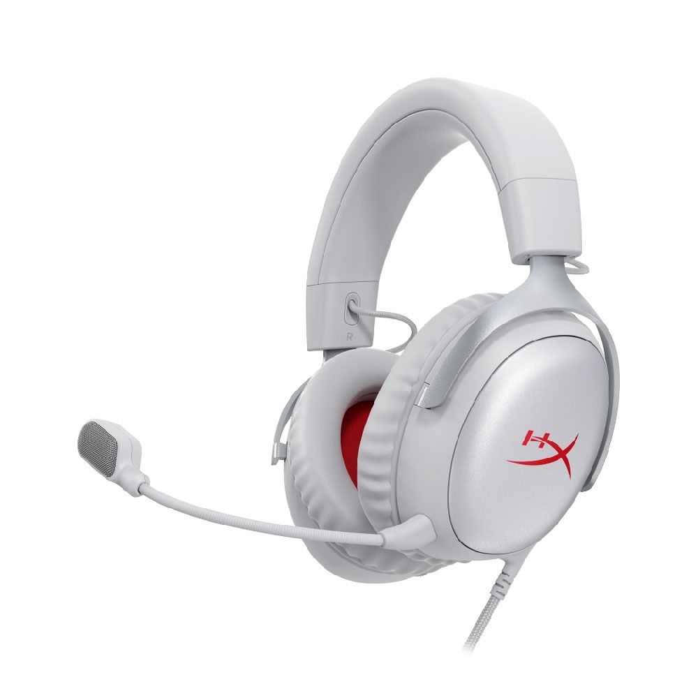 HyperX Cloud III 颶風3有線電競耳機(灰紅色) | 其他品牌| Yahoo購物中心