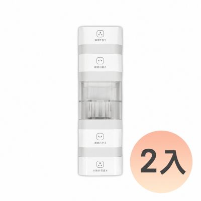 【EC】 全球通5件套台灣出國轉接插頭組 UTA-515B (2入優惠組)