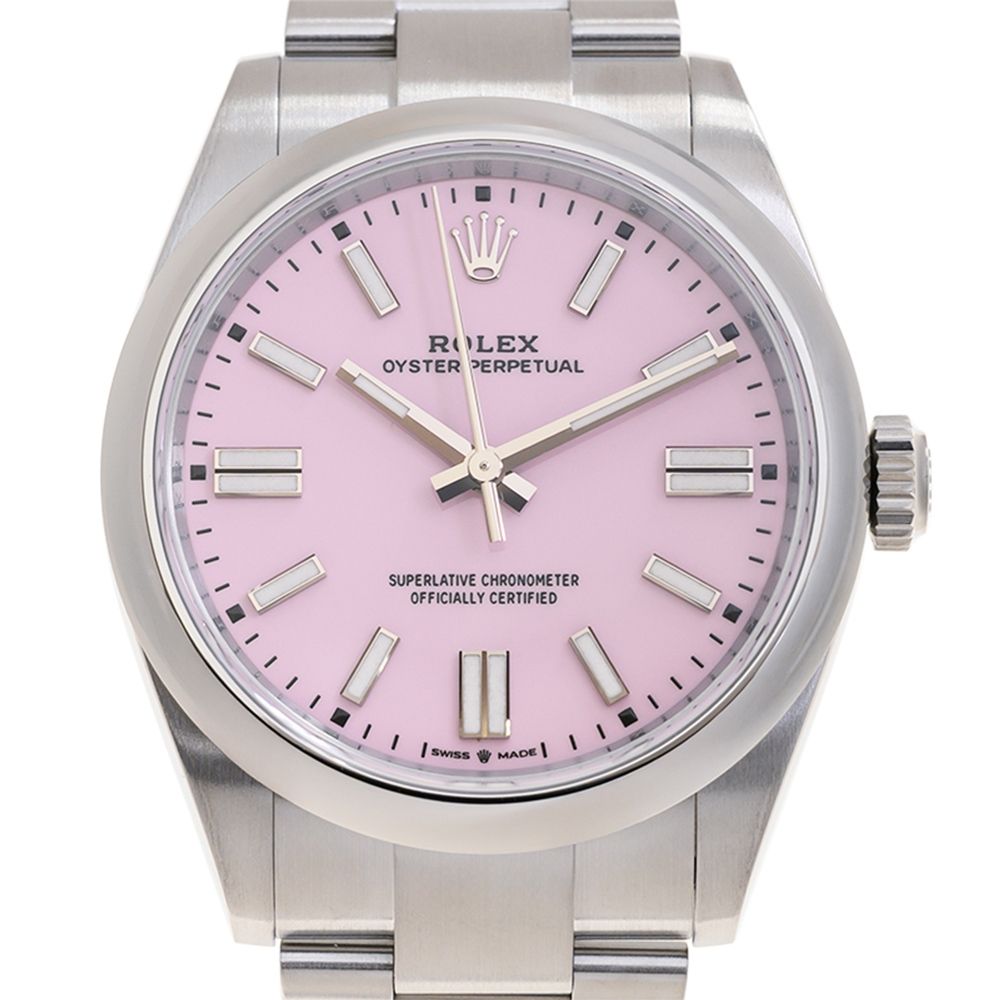 ROLEX 勞力士 134300 Oyster Perpetual蠔式經典x糖果粉x41mm
