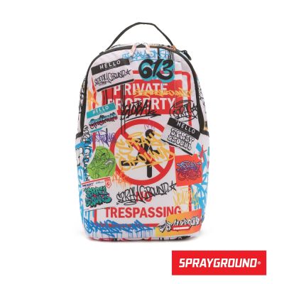 SPRAYGROUND-街頭文字藝術大容量背包-花色