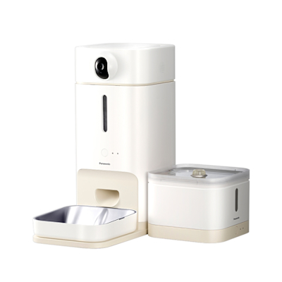 Panasonic 台灣製寵物智能複合式攝影飲水餵食機 CP-JNF04-W