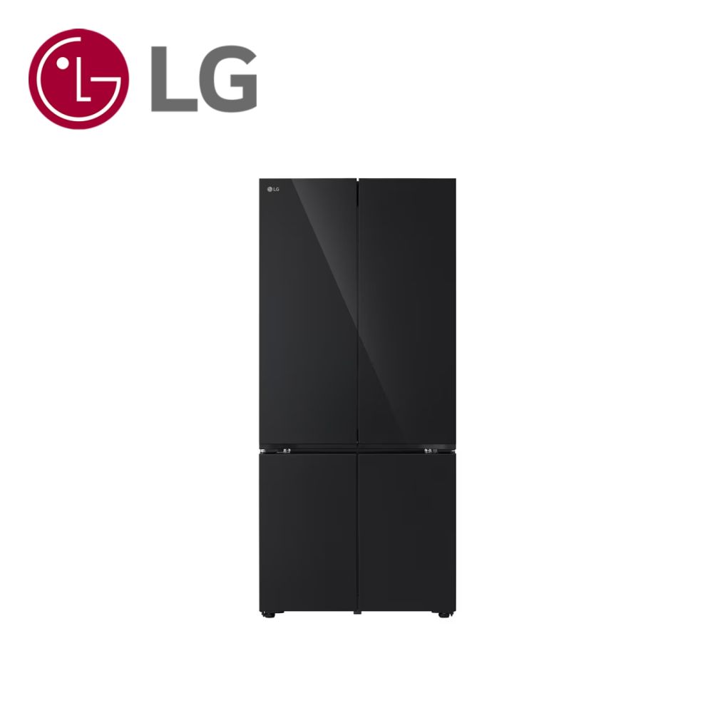 LG樂金 619公升 智慧變頻四門冰箱 曜石黑鏡面 GV-NB61BG