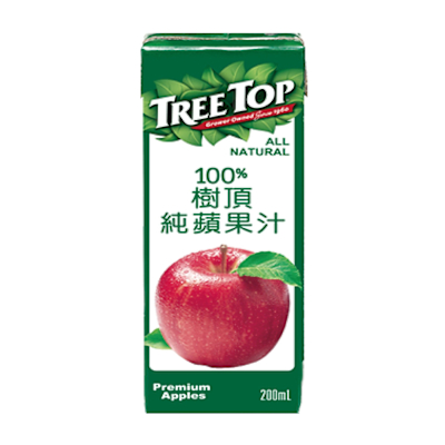 Treetop樹頂蘋果汁(200ml x 72入)