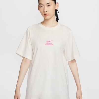 NIKE AS W NSW SS TEE ESSNTL GCEL 女短袖上衣-米粉-HM4625133