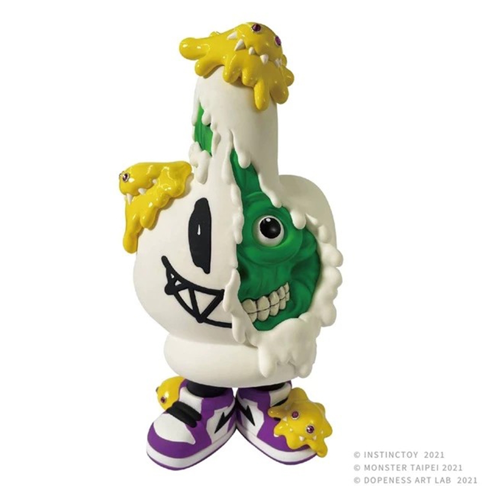 KEA TSAI x INSTINCTOY x Monster Taipei 大久保中指怪聯名款公仔潮玩