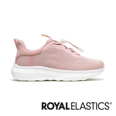 ROYAL ELASTICS Comfy 粉紅色飛織運動休閒鞋 (女) 97943-111