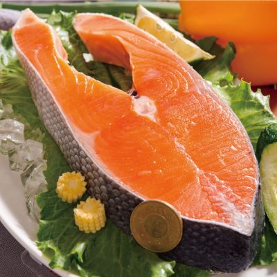 【鮮綠生活】厚切智利鮭魚(380克)共6片