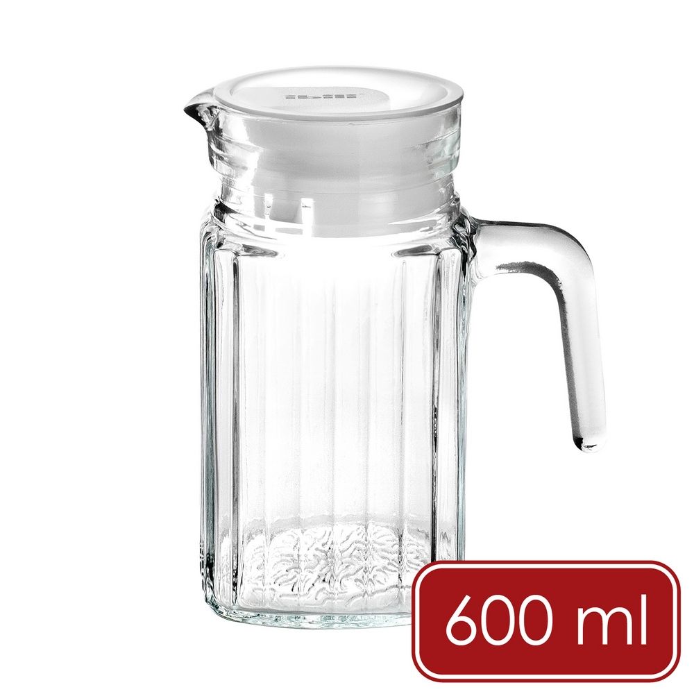 ibili》西班牙玻璃冷水瓶-豎紋600ml-- 水壺冷水壺| 冷水壺| Yahoo購物中心