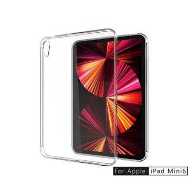 【免運活動中】Apple蘋果 iPad Mini6/Mini7 8.3吋 TPU全透明超薄保護殼透明背蓋