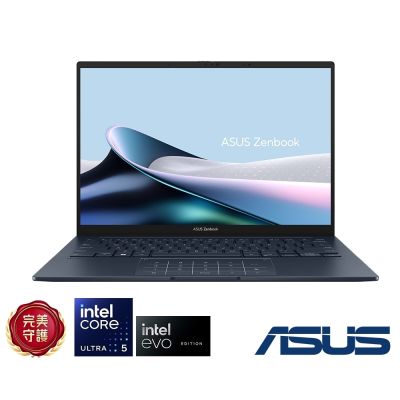 ASUS華碩 ASUS UX3405CA 14吋可觸控筆電 (Ultra 5-225H/16GB/1TB SSD/EVO/紳士藍/Zenbook 14 OLED)