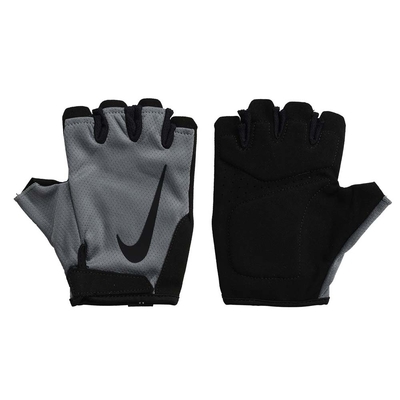 NIKE M GYM ESSENTIAL 2.0 男健身手套-一雙入 訓練 N1012315032SL 灰黑