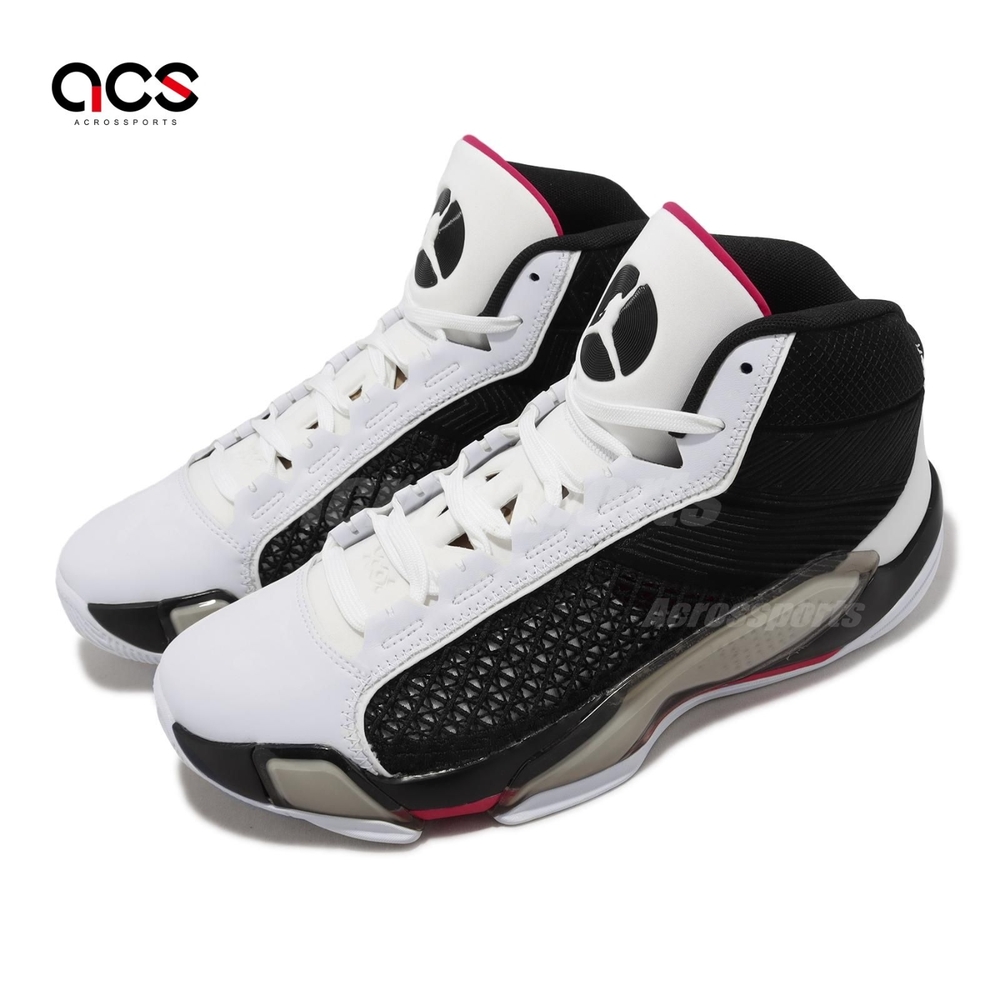 Nike 籃球鞋Air Jordan XXXVIII PF 男鞋白黑紅支撐運動鞋喬丹AJ38