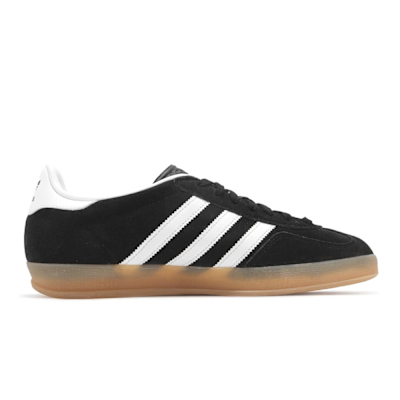 ADIDAS ORIGINALS 愛迪達 阿迪達斯 經典 復古 款 男女 運動休閒鞋 - 黑白 GAZELLE INDOOR - JI2060