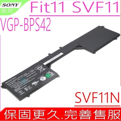 SONY VGP-BPS42 BPS42 電池 索尼 Vaio Fit 11A SVF11 SVF11N14SCP SVF11N15SCP SVF11N18CW