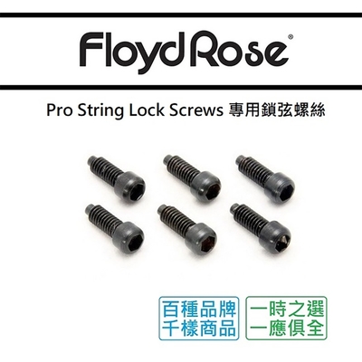 Floyd Rose FRPSLSBP Pro String Lock Screws 大搖座 專用 鎖弦 螺絲 六隻裝