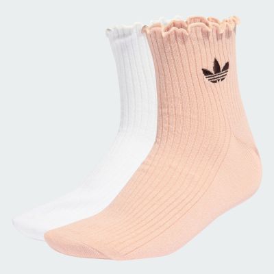 ADIDAS RUFFLE 1/4 S 2P 男女 踝襪 KD8369