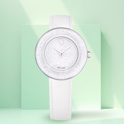 SWAROVSKI 施華洛世奇 Crystalline Lustre水晶光彩 時尚腕錶 女錶 手錶 禮物-33mm 5668887