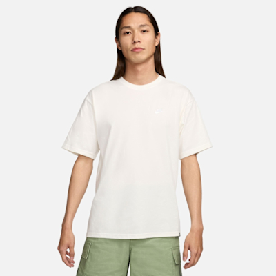 NIKE 短袖上衣 男 AS M NSW TEE CLUB MAX 白 FV0376-133