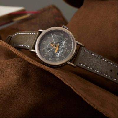 TIMEX 天美時 Weekender x 哈利波特 分類帽 37毫米 皮錶帶腕錶(棕 TXTW2Y77000)