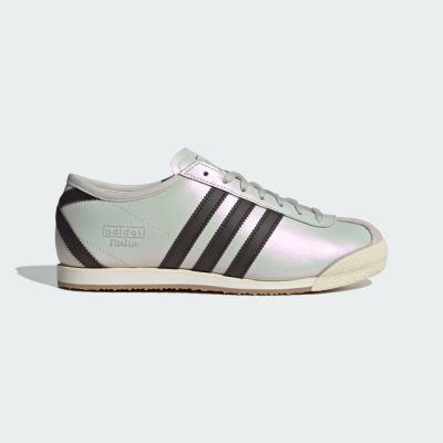 Adidas 愛迪達 Italia 70s W [HQ4899] 女 休閒鞋 復古 皮革 流行 銀黑 經典