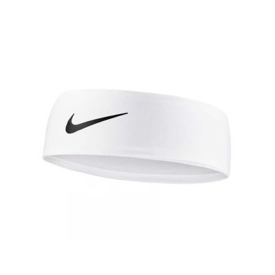 NIKE FURY CLASSIC 運動頭帶 單色頭帶 運動 白色 N1011706127OS [台灣現貨]