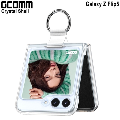 GCOMM 三星 Z Flip5 亮透耐衝擊殼 Crystal Shell