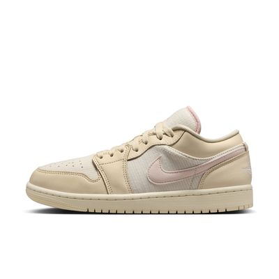 NIKE WMNS AIR JORDAN 1 LOW SE 女休閒運動鞋-米白粉-FQ1925100