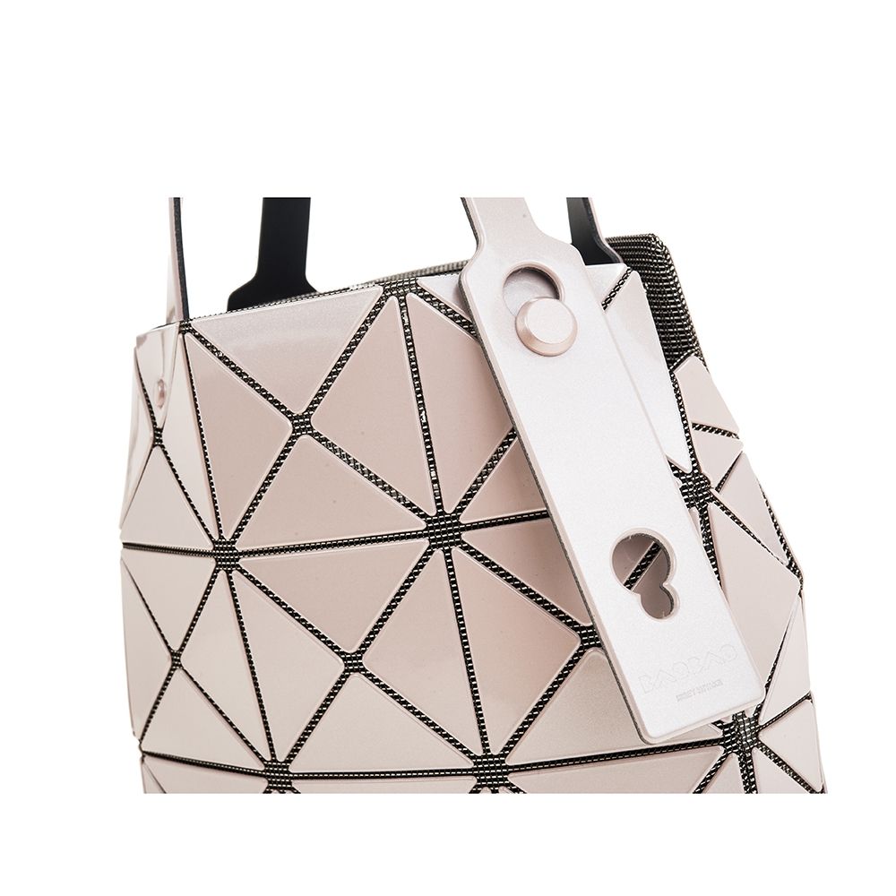 ISSEY MIYAKE 三宅一生BAOBAO 新款CARAT系列金屬材質3x3三角格手提包