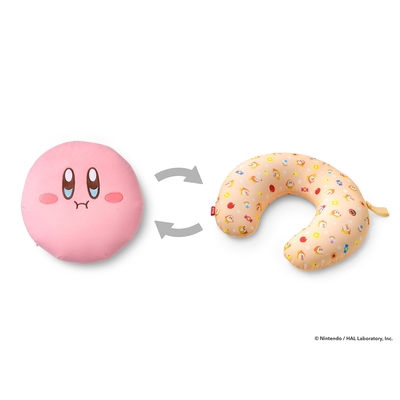 任天堂 Nintendo 卡比兩用頸枕
