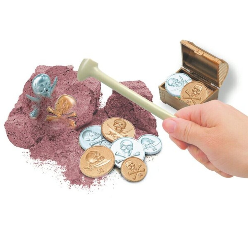 4M科學探索 海盜船長的寶藏島挖掘桌遊組 | 科學玩具 | Yahoo購物中心