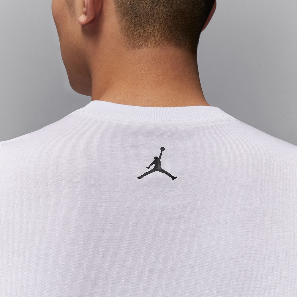 NIKE M J SPRT WM SS TEE WHT 国内発送 NIKE 短袖上衣男款運動AJ 喬丹AS M J SPRT WM DF SS TEE 白