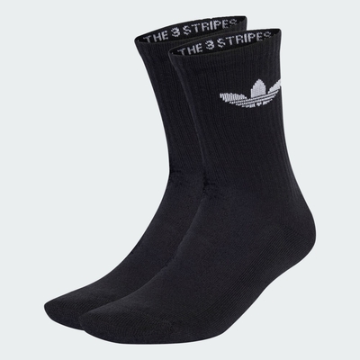 【adidas 愛迪達】 中筒襪3雙入 男/女 - Originals IJ5613