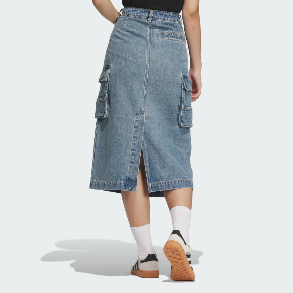 adidas 愛迪達】 牛仔長裙女- Originals JM8036 | adidas