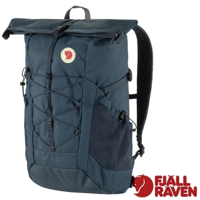 【Fjallraven 北極狐】Abisko Hike Foldsack 多功能輕量登山健行背包25L 27222-560 海軍藍