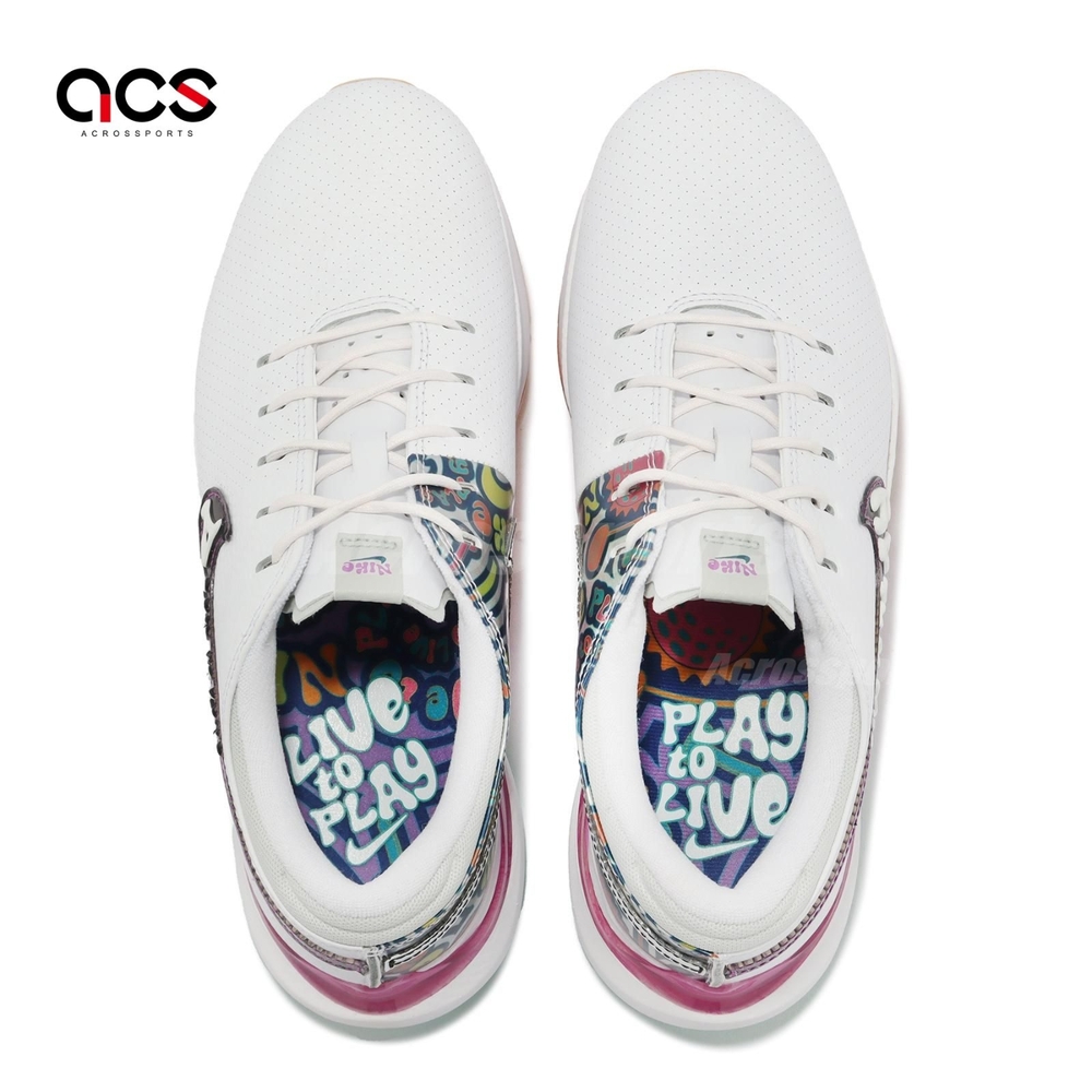 Nike 高爾夫球鞋Air Zoom Victory TR 3 NRG 寬楦男鞋白鞋釘